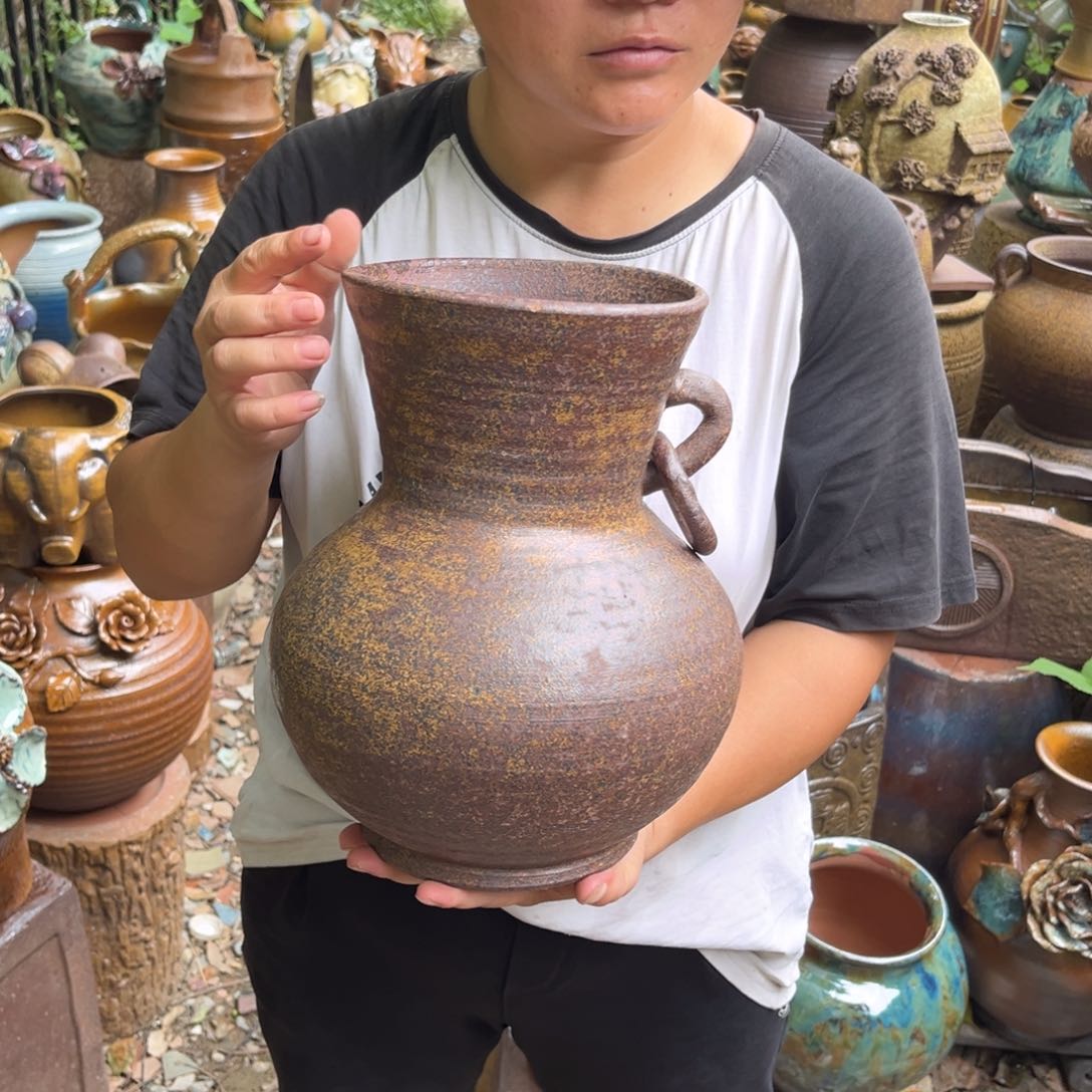 红陶20CM（含）-50CM（不含）高29口16无孔