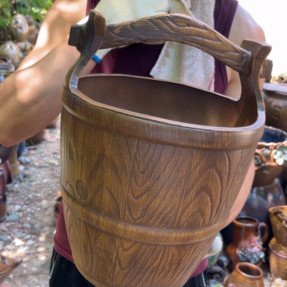 红陶20CM（含）-50CM（不含）高26口25无孔