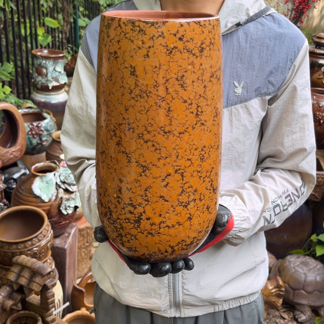 红陶20CM（含）-50CM（不含）高34口15有孔