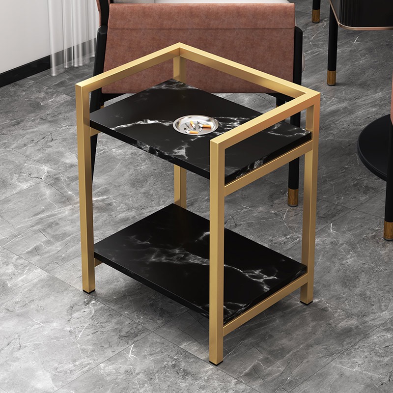 【小扬哥推荐】可移动小茶几双层麻将桌旁棋牌室烟缸边几茶台茶楼