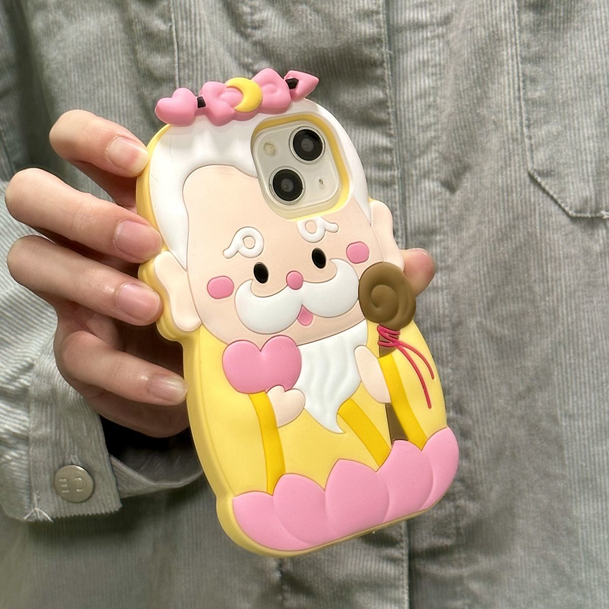 立体爱神月老可爱iPhone15promax苹果14手机壳13卡通新款12硅胶11