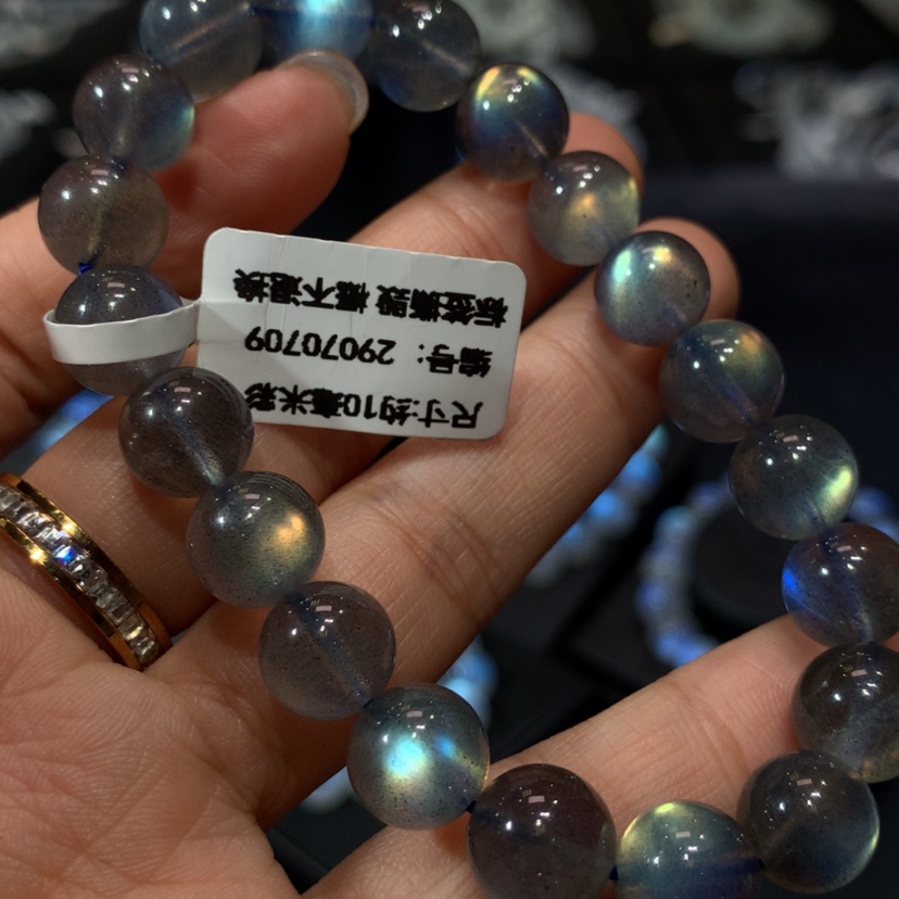 【闪购商品】拉长石手链未镶嵌10