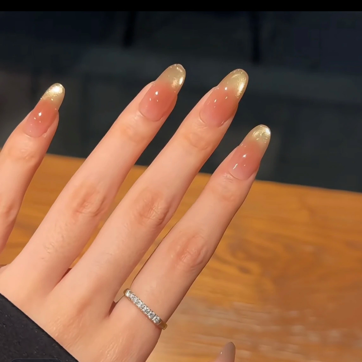 【落日余晖】金秋追光猫眼手工穿戴甲美甲甲片