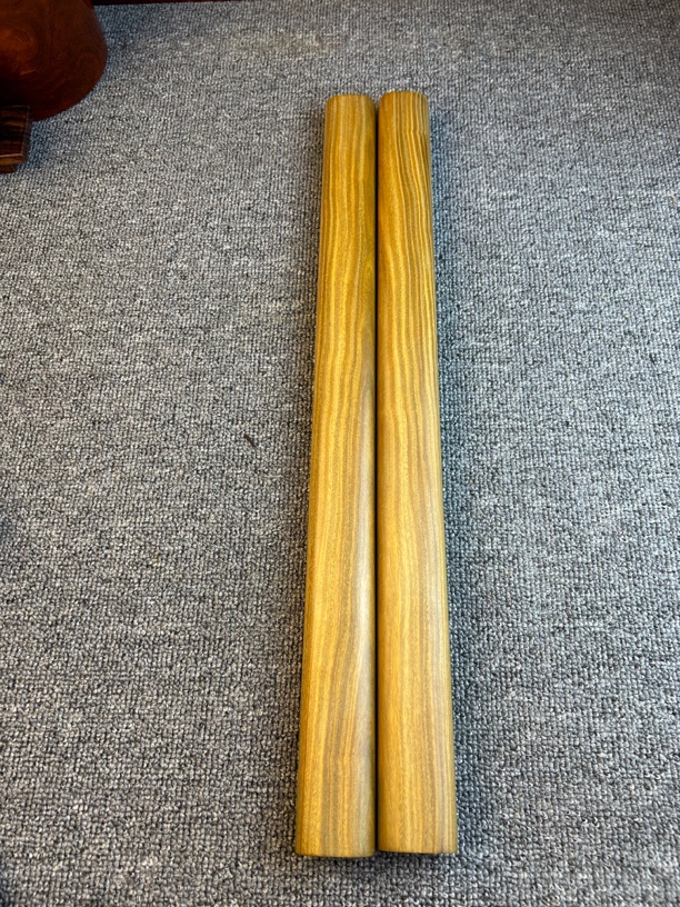 阿根廷绿檀双手剑练习手柄