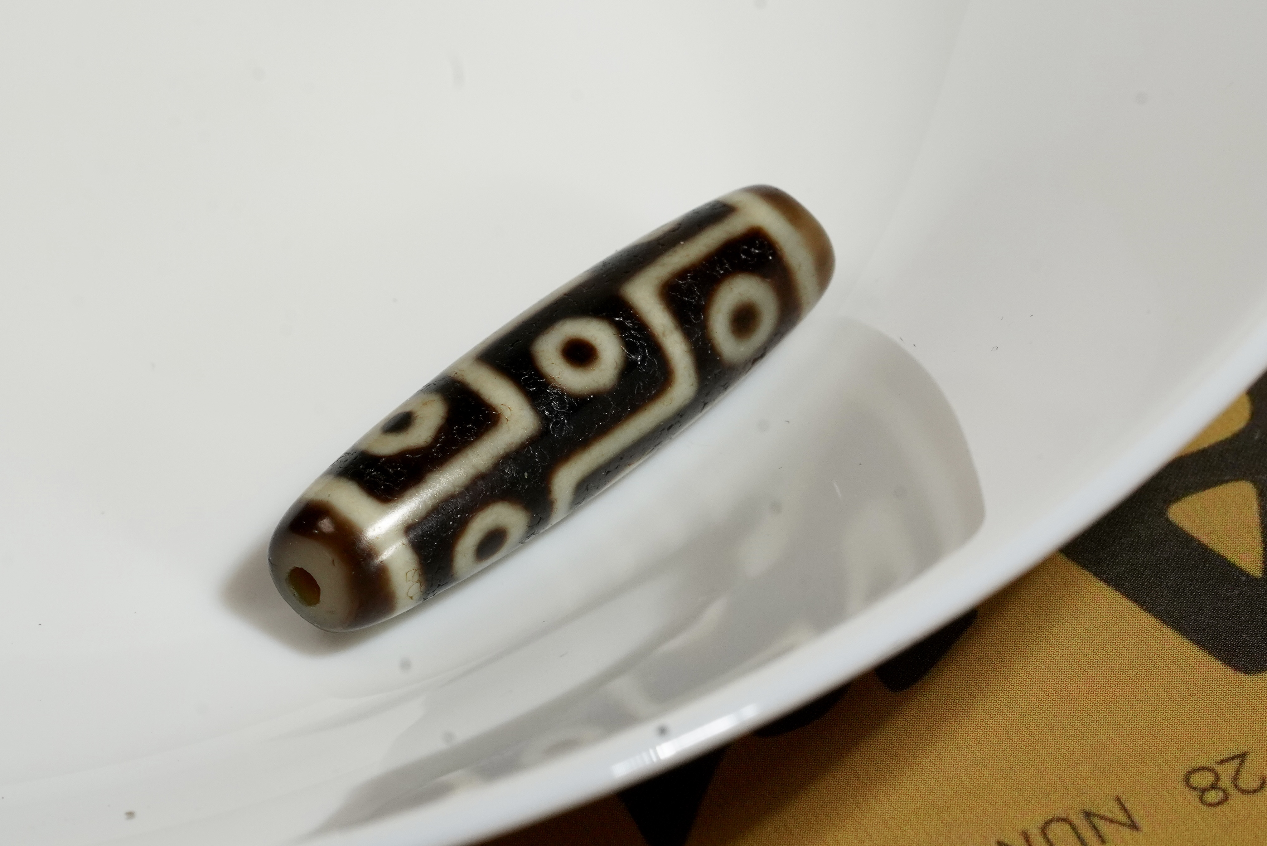 拉萨河九眼玛瑙珠珠项链（多样性发货）