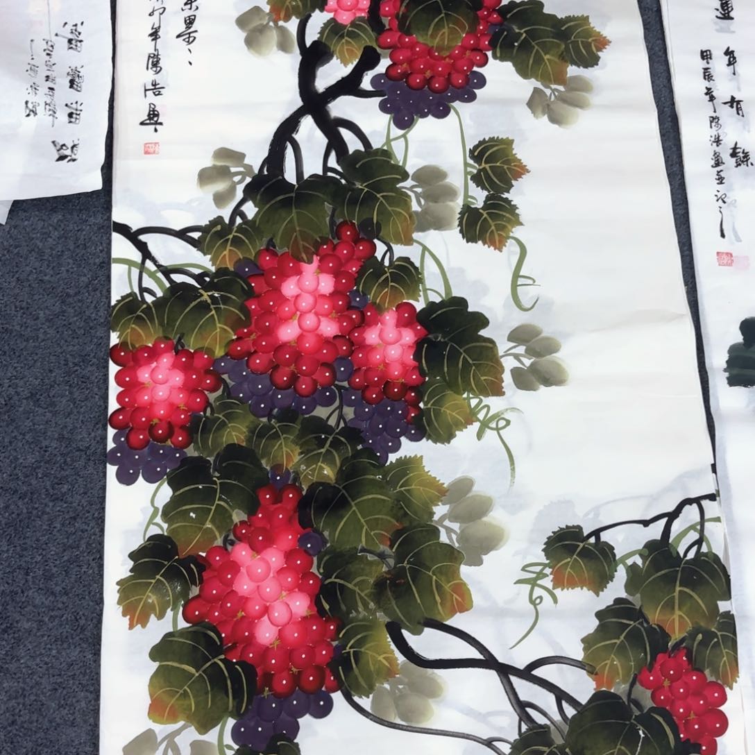 书法作品多次参加