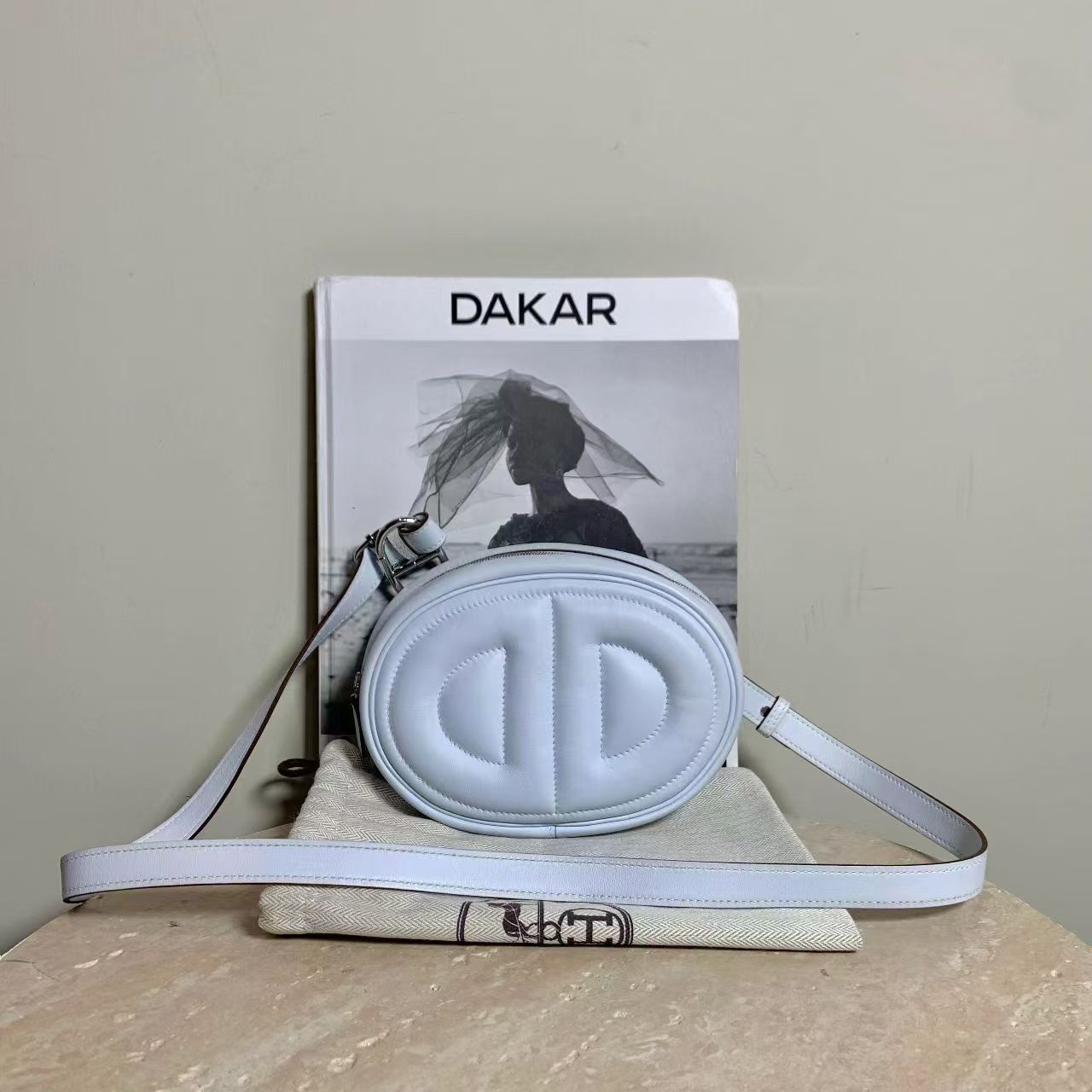 95新 Hermes/爱马仕 壹臻/U刻 圣杯猪鼻子腰包/63663063