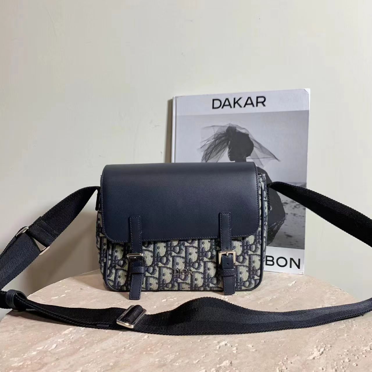 99新 DIOR/迪奥 壹臻/Dior老花邮差 包 37078386
