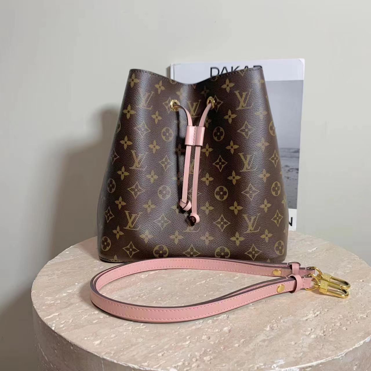 95新 LouisVuitton/路易威登 壹臻中古/老花粉水桶 20年 43864725