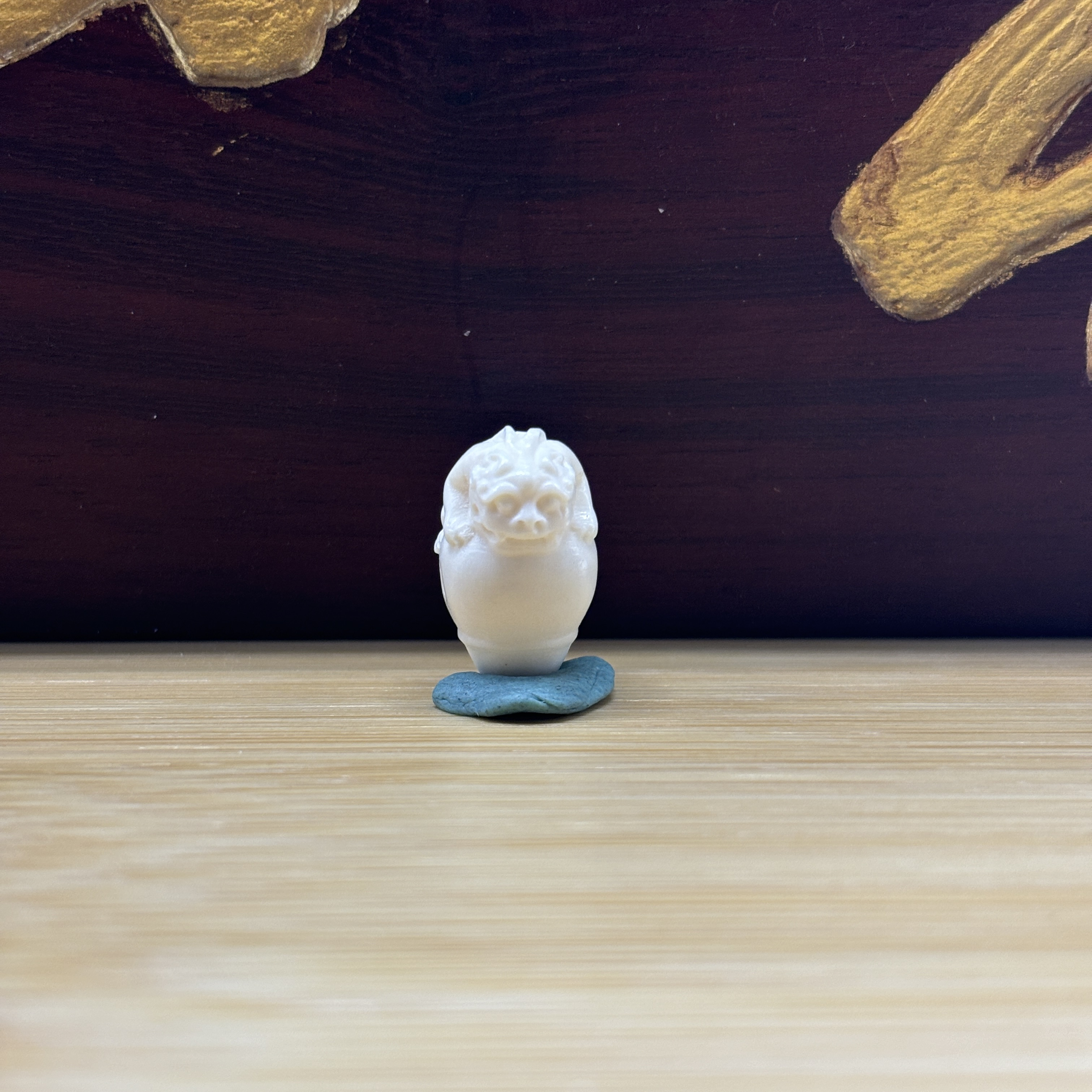 59b松山天然猛犸牙貔貅三通 可搭配手串 DIY 隔片 支持复检