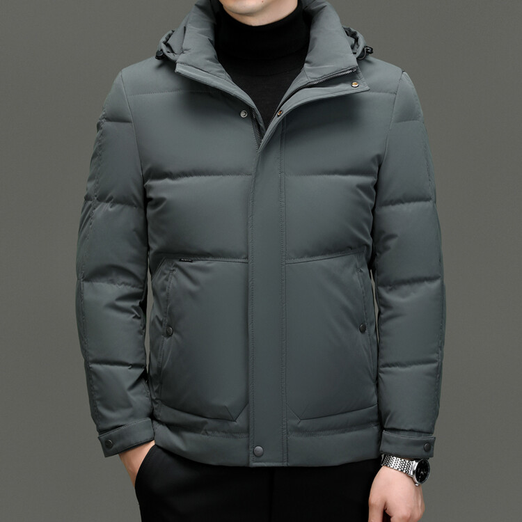 波司登品牌羽绒服男短款连帽秋冬季装2023年新款加厚男士冬装外套