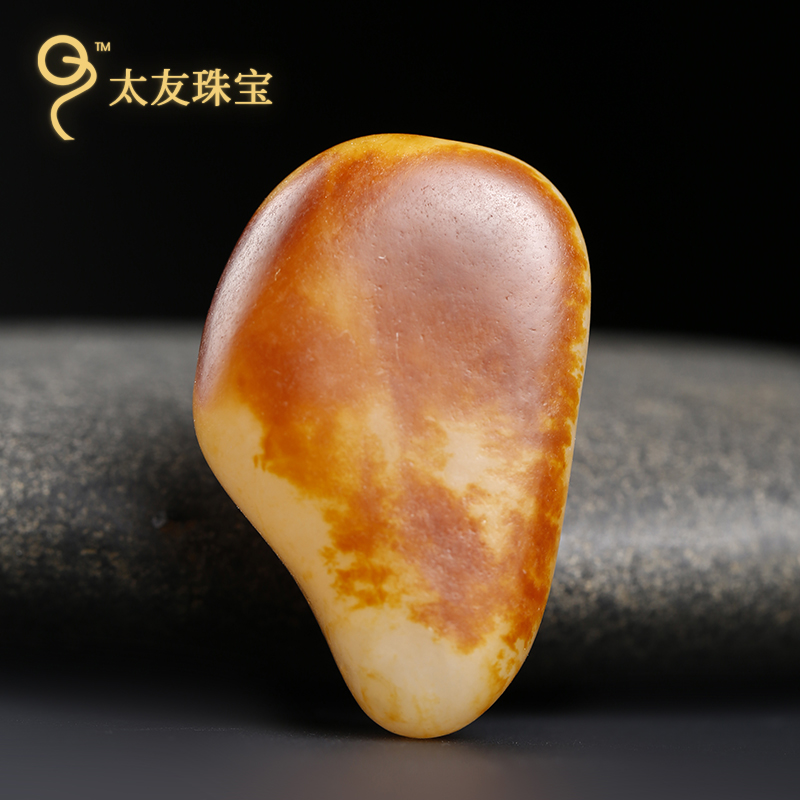 太友和田玉天然文玩珠宝吊坠挂件珠宝10.6g|30*19*11mm