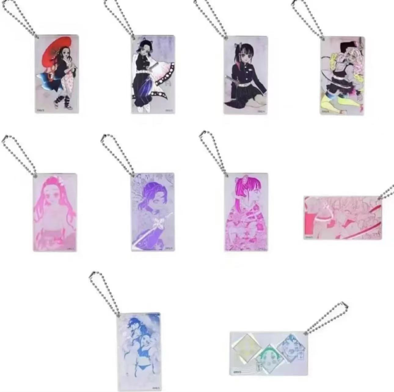 【鬼灭之刃】原画展女孩子亚克力挂件(默认代拆，未成年禁止下单)