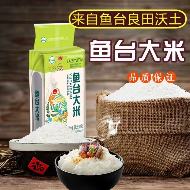 【供销合作社专属】鱼台大米新米500g香米长粒米真空包装煮粥