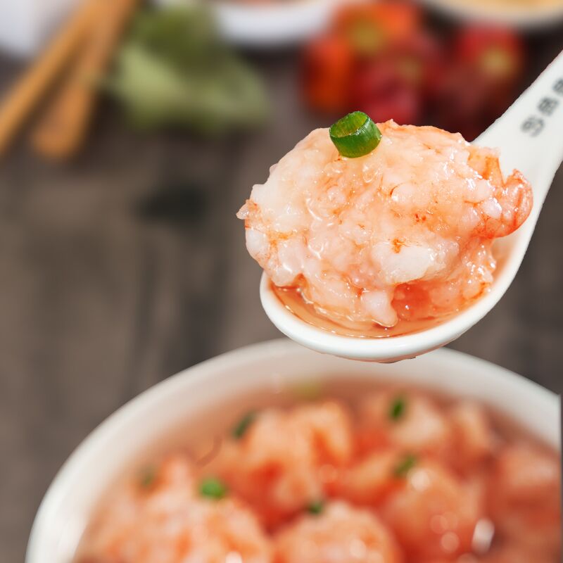 鲜虾滑7包 95优质大颗粒虾滑新鲜鲜美虾滑正宗虾滑冷冻保存LTF
