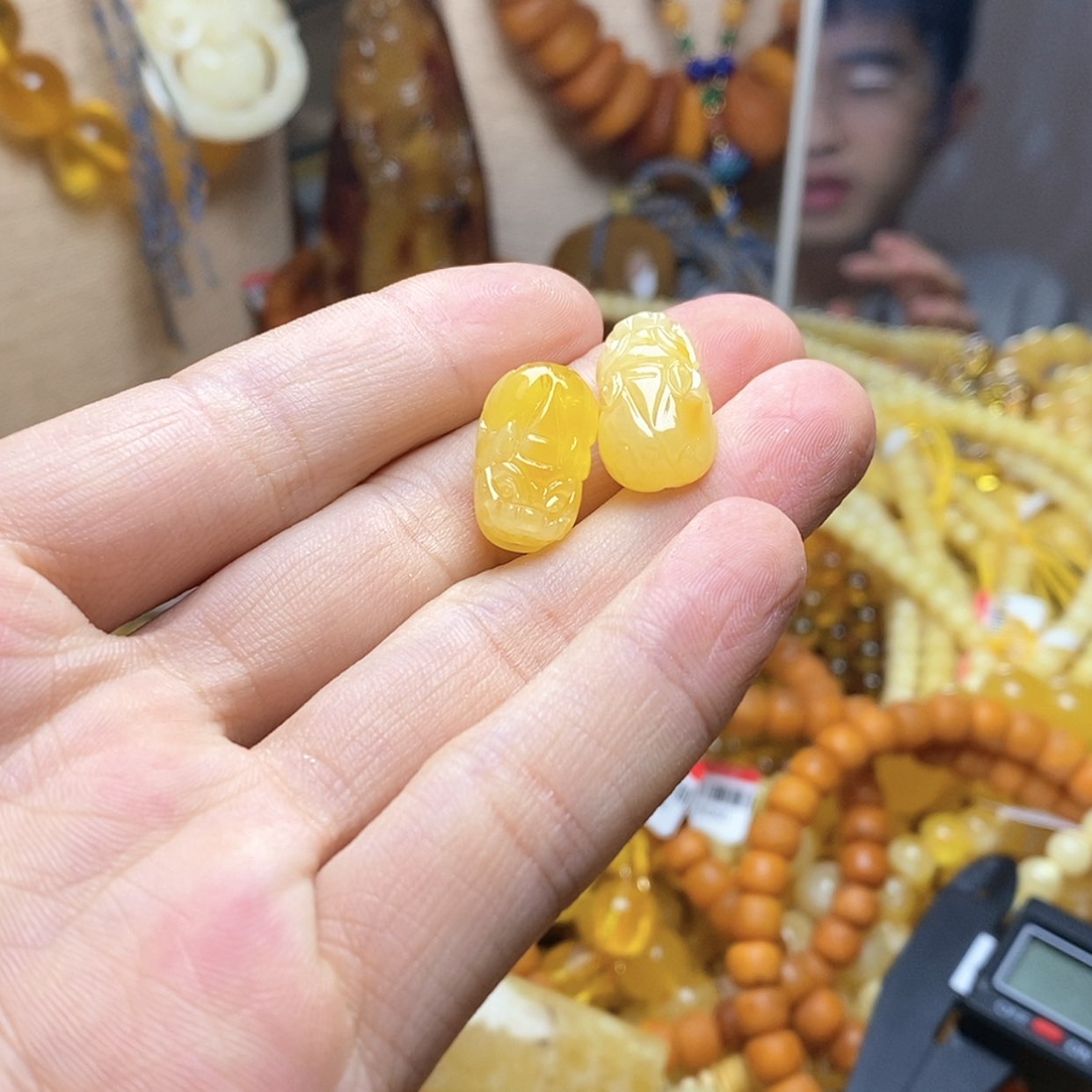 【闪购商品】琥珀裸石未镶嵌