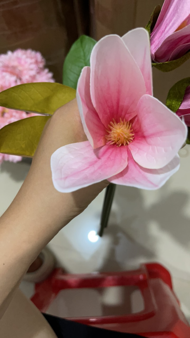 仿真玉兰花把束玉兰假花