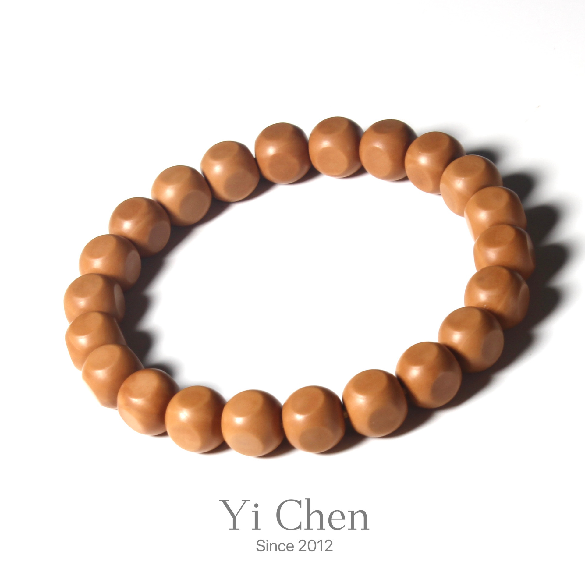 一尘文玩猴头核桃哑光六方全品无暇精工雕刻文玩手串