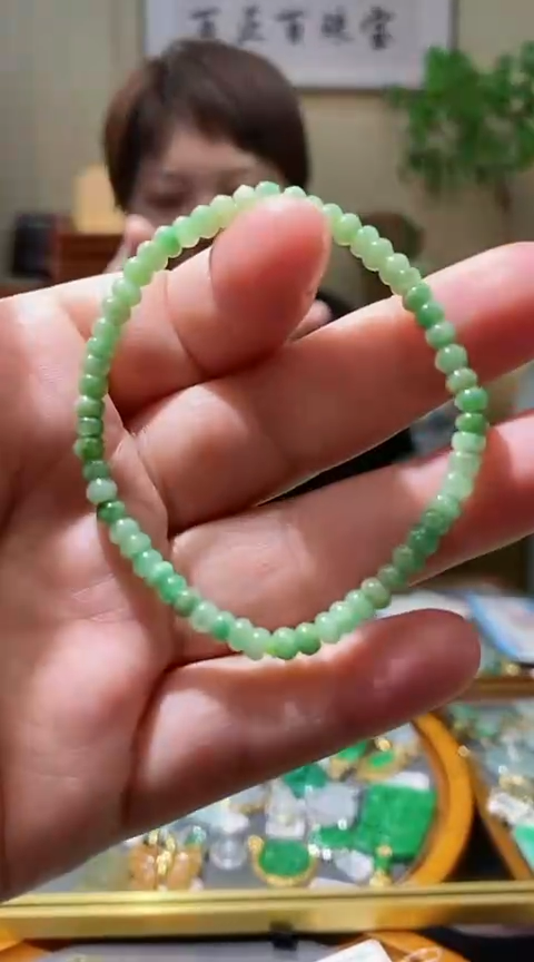 【闪购商品】翡翠手链未镶嵌手串