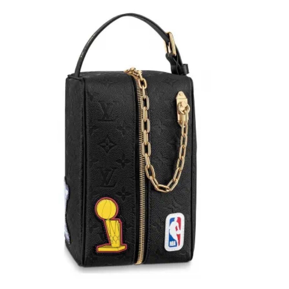 95新 LouisVuitton/路易威登 97新LVxNBA联名9982 Dopp Kit手提包