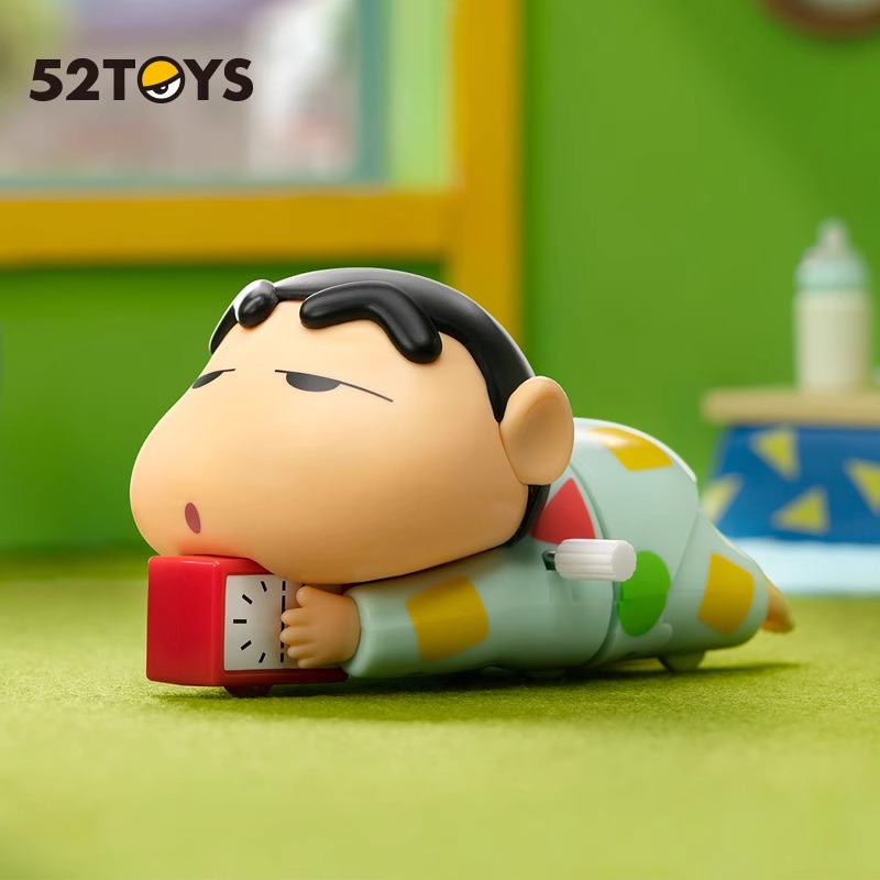 52toyss蜡笔小新盲盒动感新生活盲盒手办解压玩具小孩女生日礼物