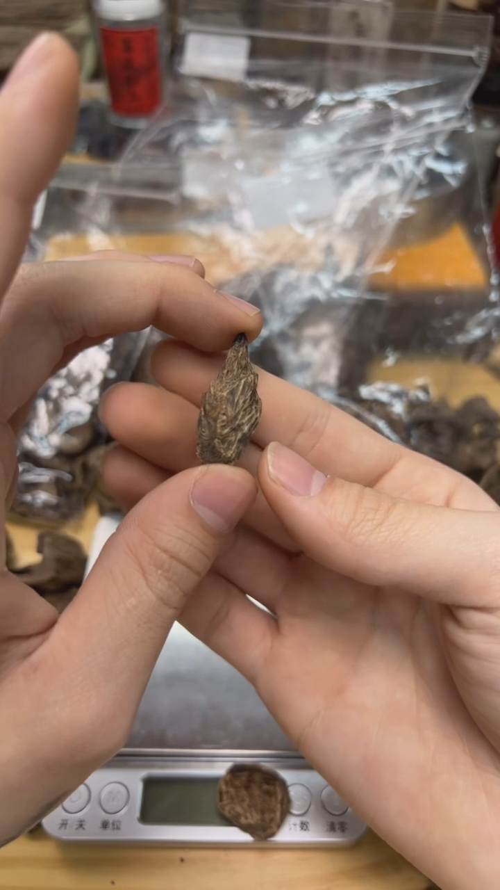 【闪购商品】沉香吊坠铁头沉水原料2.12g 19012280