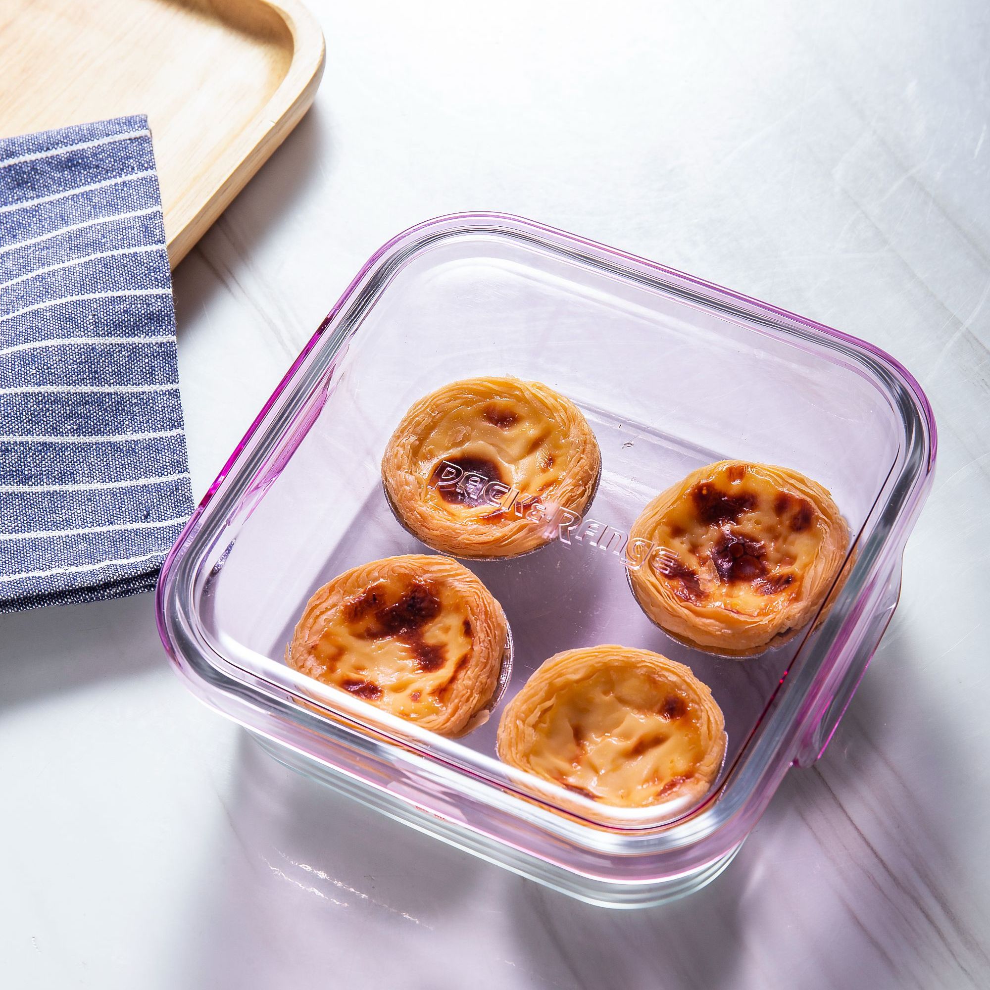 【A等品微瑕】怡万家保鲜盒 薰衣草紫 800ml CFZ-800