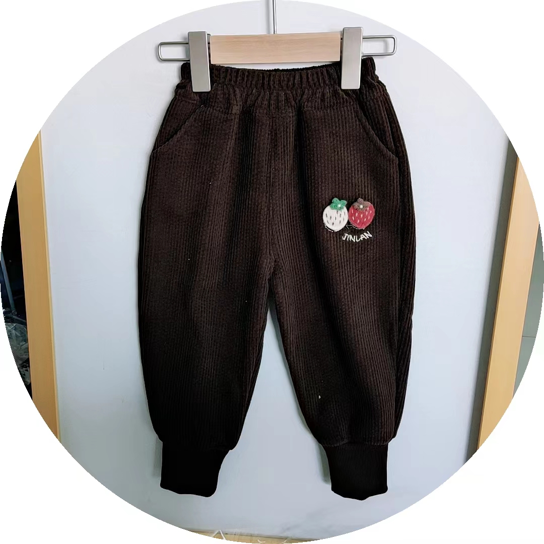 彩熊儿童时尚卫裤