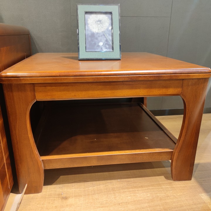 胡桃木方几角几现代简约客厅家具中山收纳实木家用茶几组合Y159