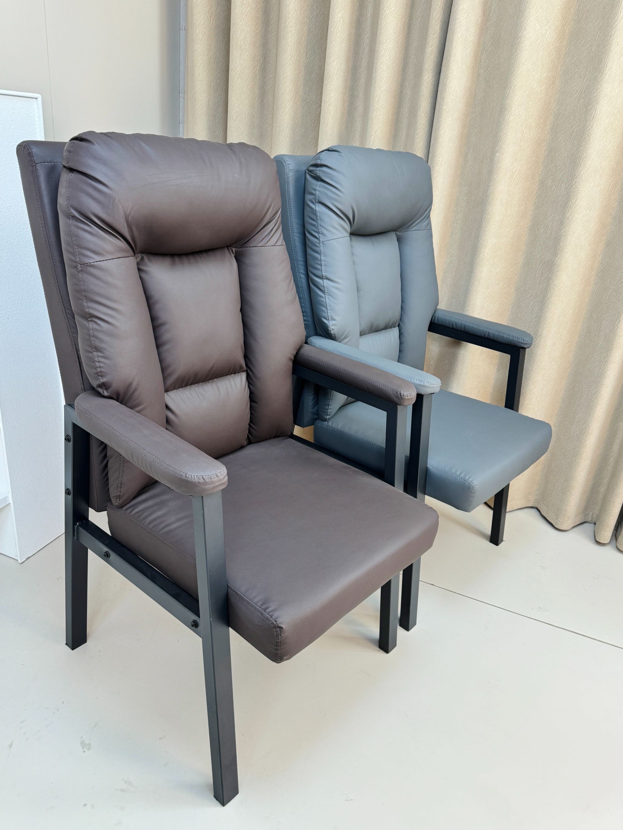 《4张起拍》棋牌室厂家直销猫爪皮家用舒适高弹久坐高档麻将椅子