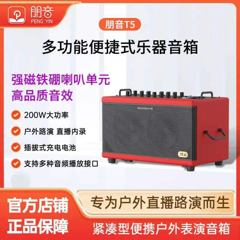 朋音T5音箱200W大功率电吹管音箱