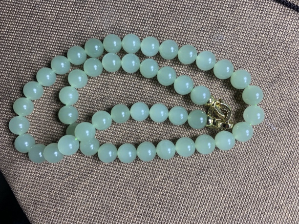 和田玉 项链卡10