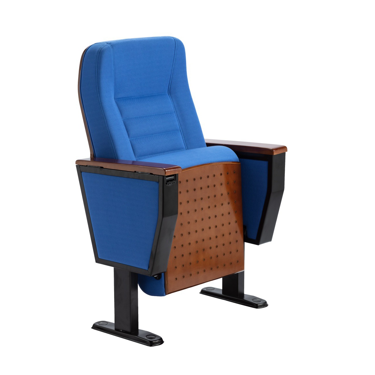 礼堂椅阶梯教室会议椅连排椅上门安装优良实木连排椅影院带写字板