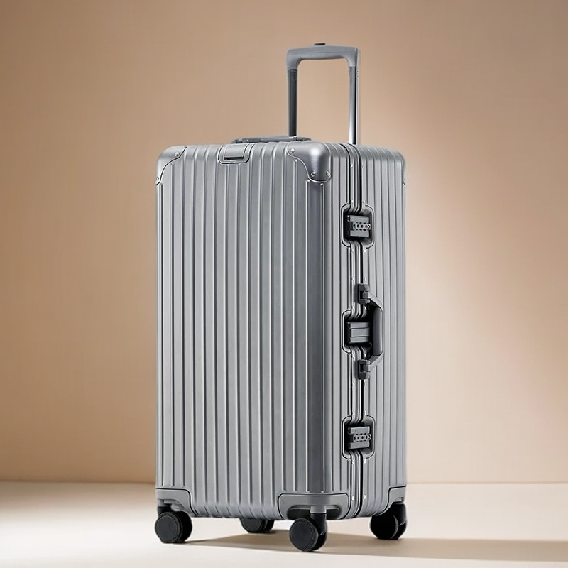 全铝镁合金加厚26寸运动版大容量30寸行李箱密码箱耐用拉杆旅行箱