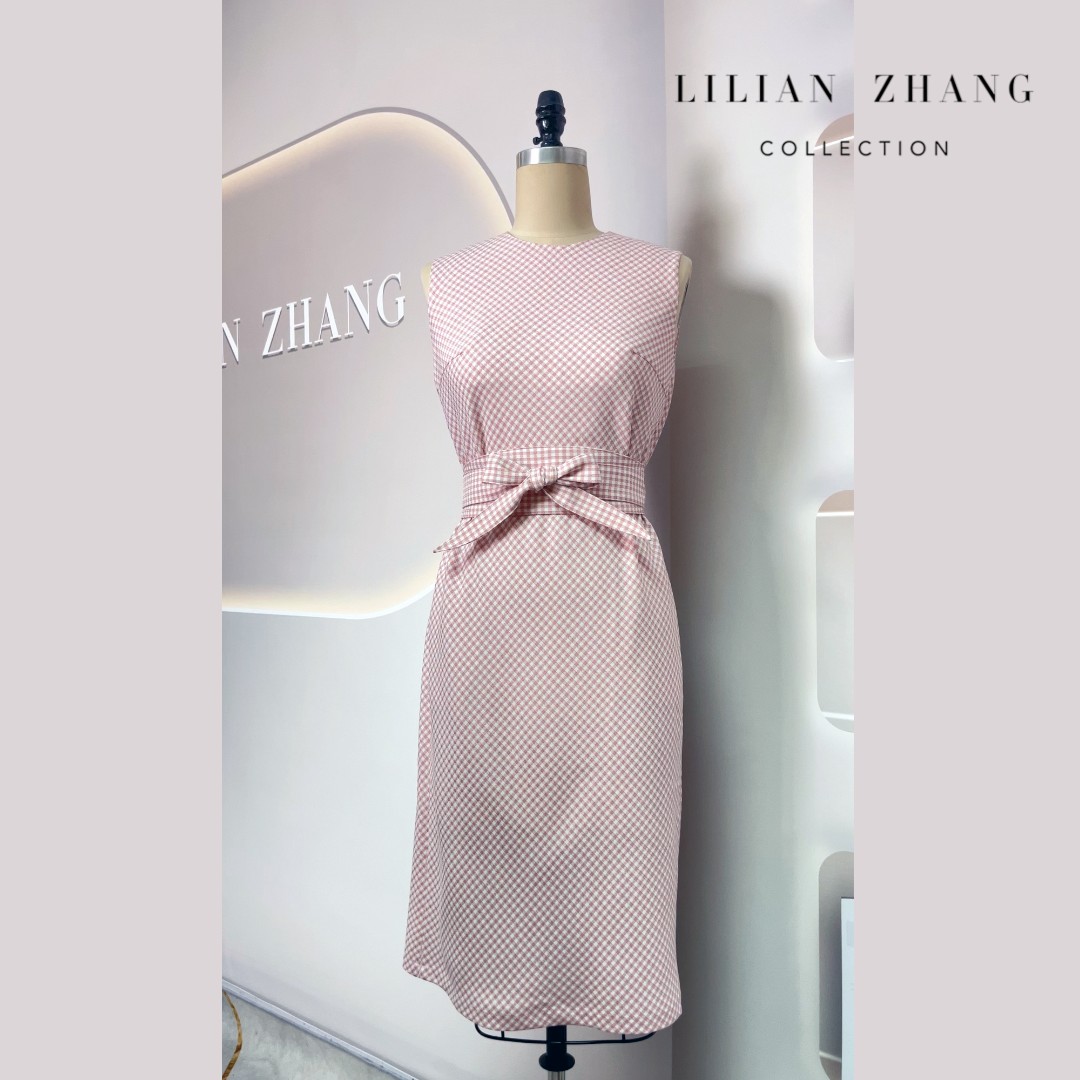 C-定制—Vintage-法式经典Lady—赫本风连衣裙春天仙女裙 2201068