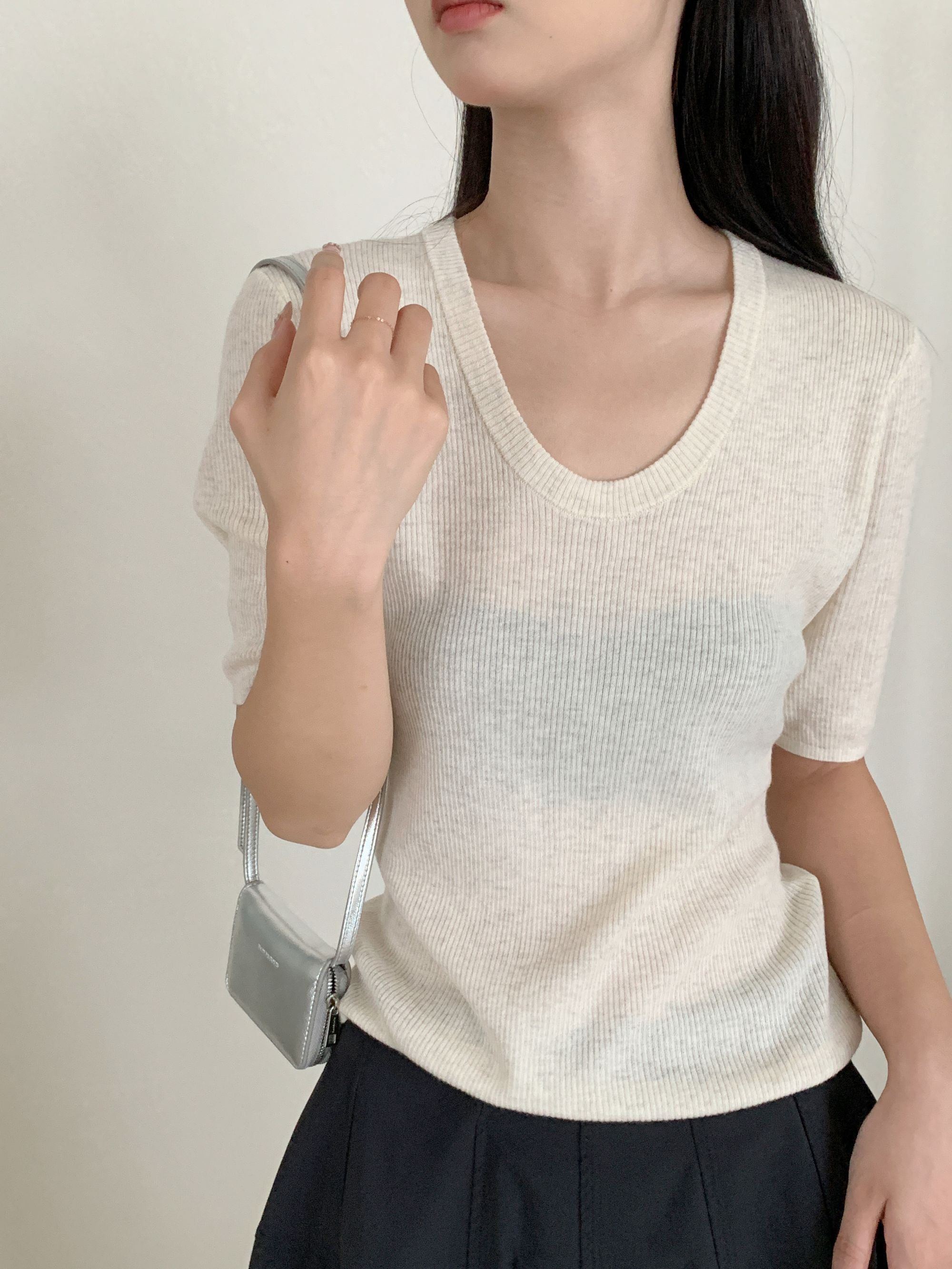 【素简.930127】2025早秋新款净版U领宝藏上新30绵羊毛（3.19福利）