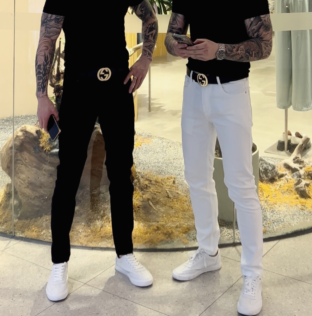 661款修身高弹力牛仔裤