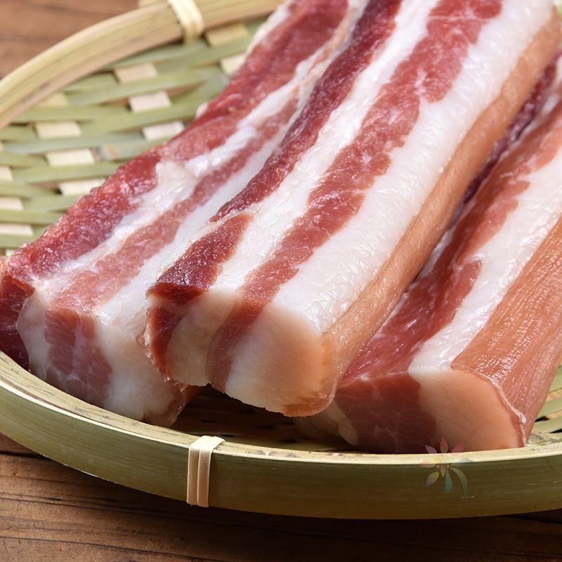 风干咸肉腊肉五花肉江西特产去皮土猪肉腌肉赣南农家/0lb蔬菜组合