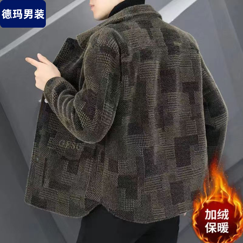 【小扬哥推荐】男士外套秋冬季新款加厚保暖英伦加厚百搭高档休闲