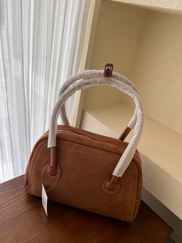 【鞠子JuZi】8273#秋冬新款复古小众设计高级感波士顿手提包包