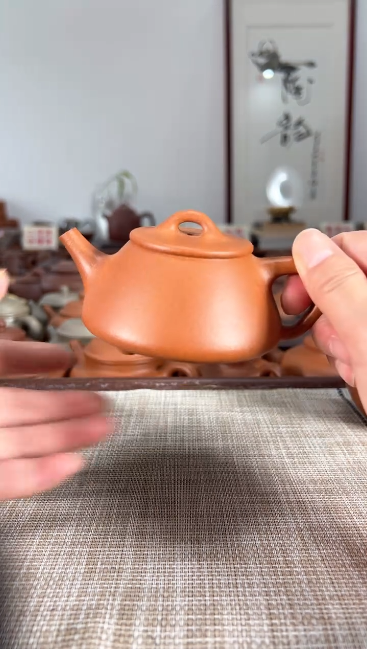 【闪购商品】紫砂茶壶精工【平盖子冶】130cc左右红降坡全品