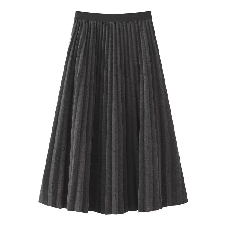 【BILU VTG】139松紧腰风琴百褶裙BL2024862