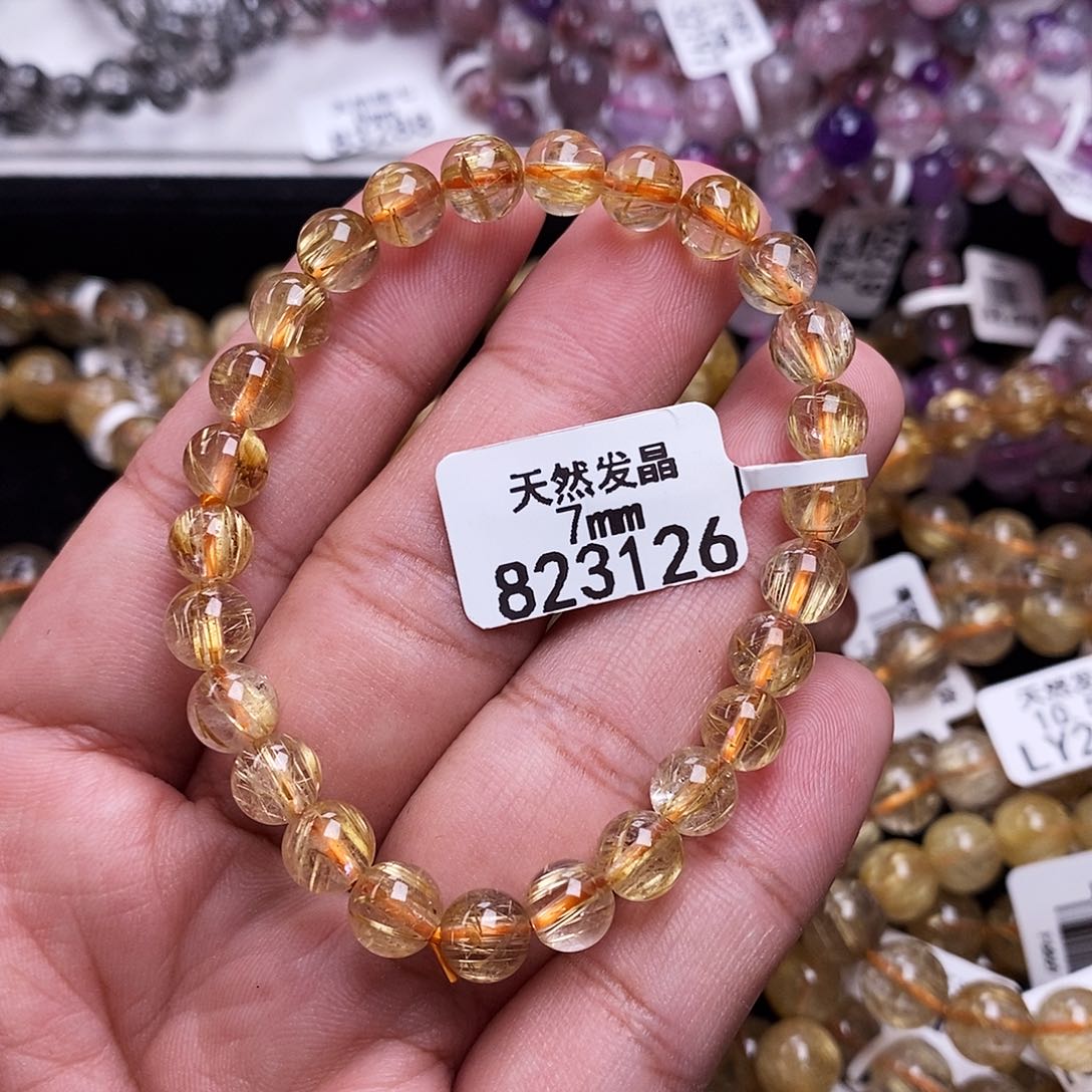 水晶手链未镶嵌水晶