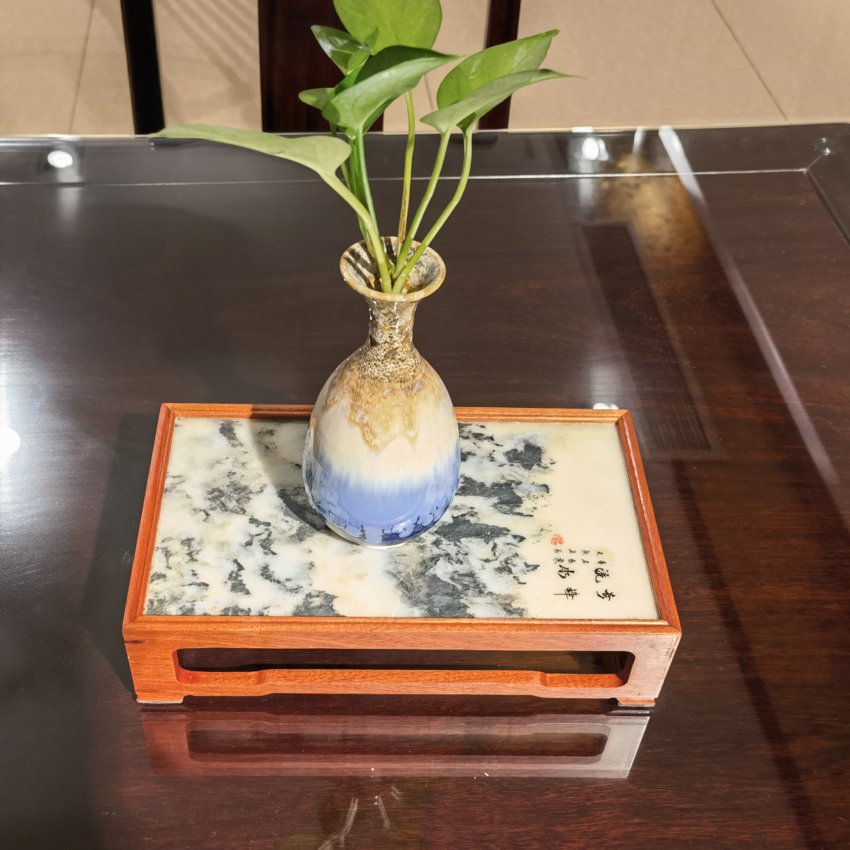 巴花 展示 托架艺术摆件 饰品底座 置物架（图案随机）