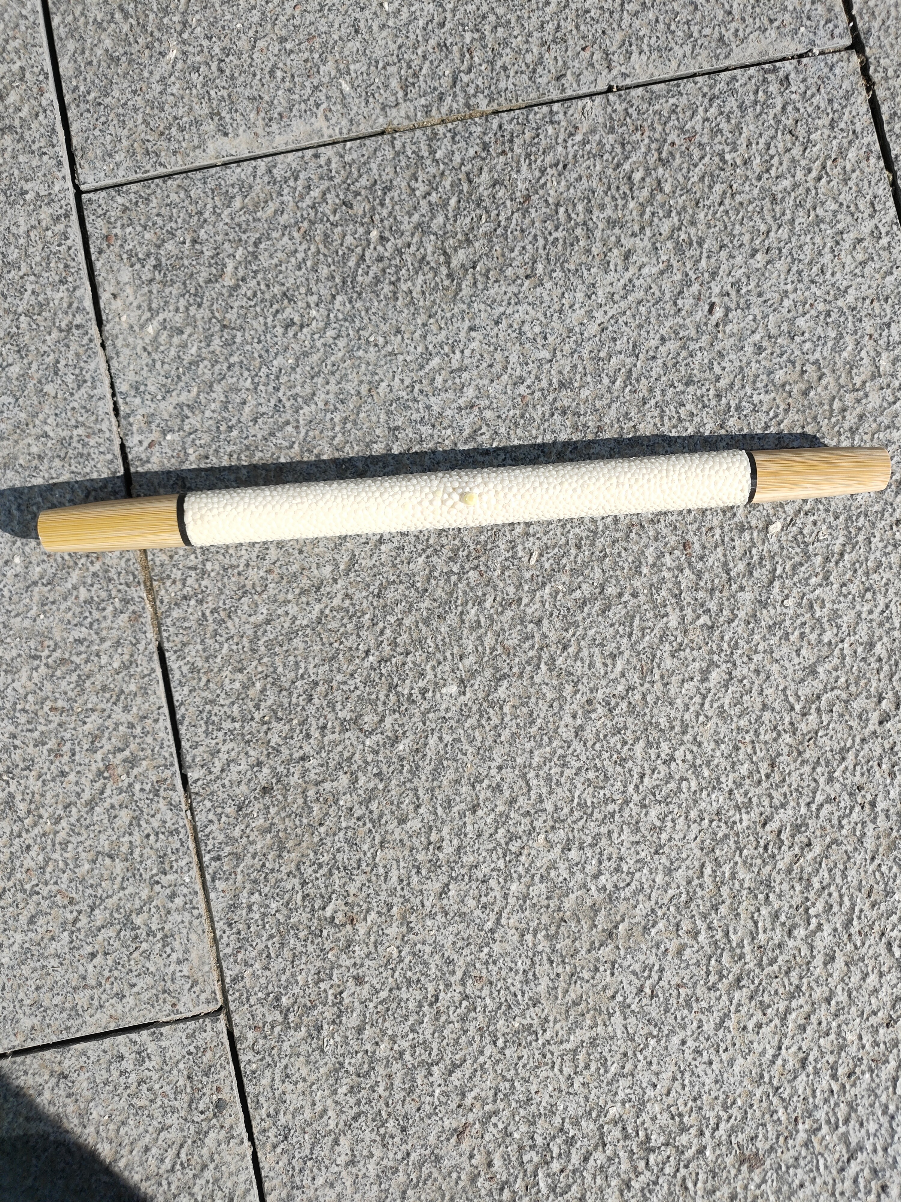 鸟笼鸟具，靛颏笼用珍珠鱼皮靛颏鸟杠，开口左插又搭