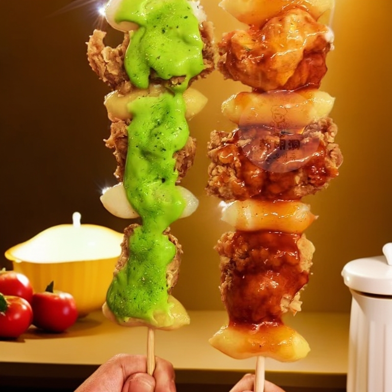 韩明洞韩式炸鸡酱甜辣蜂蜜芥末套餐9款口味*50克样品试用装精选