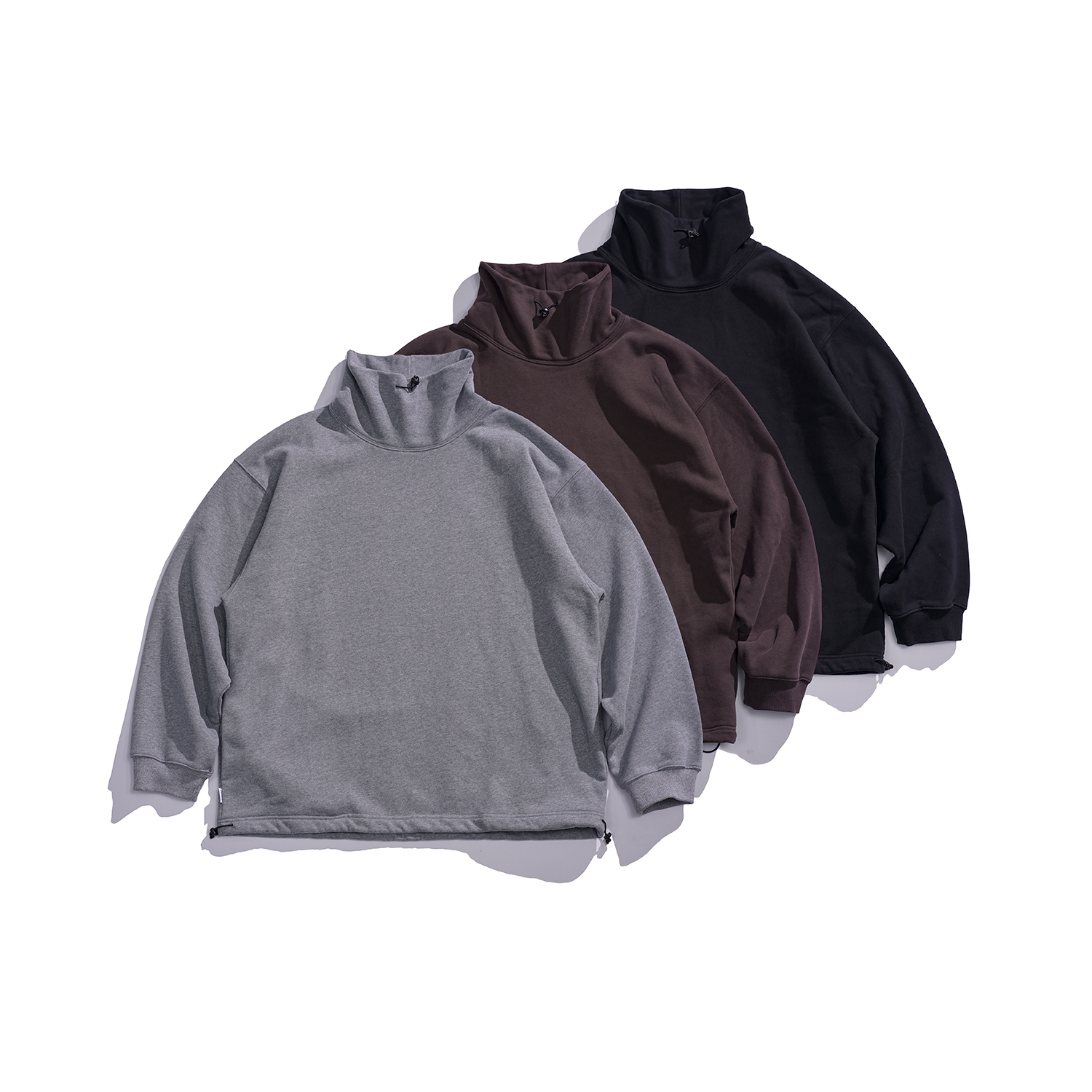 dfsea 必入 马吉拉客供重磅高品质高密抓毛 保暖 通勤高领卫衣 