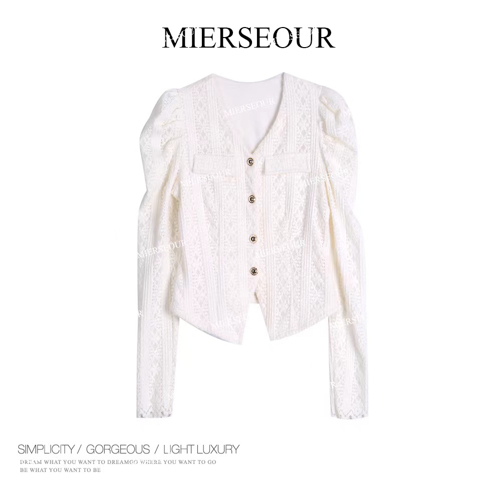 【法式风情】冬季新款欧式宫廷风加厚上衣35B611