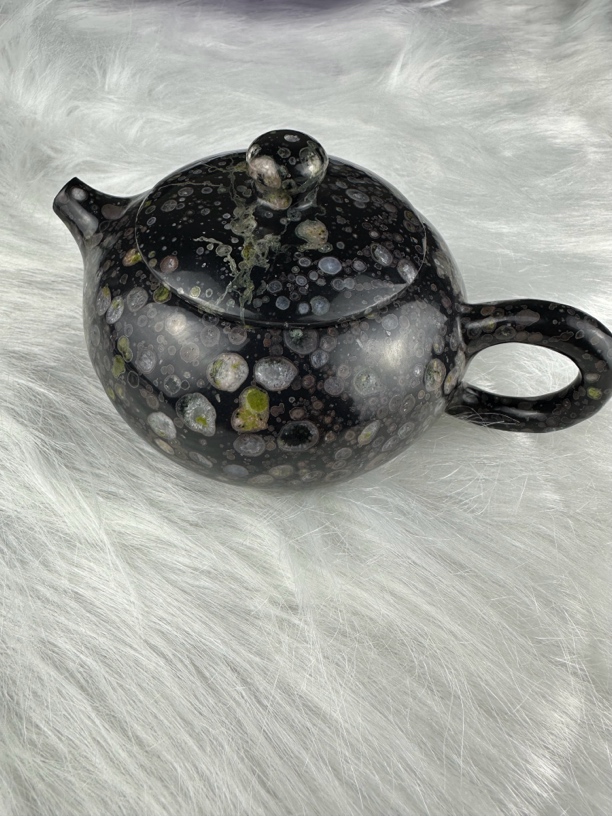 茶周边汝石梅花玉西施茶壶