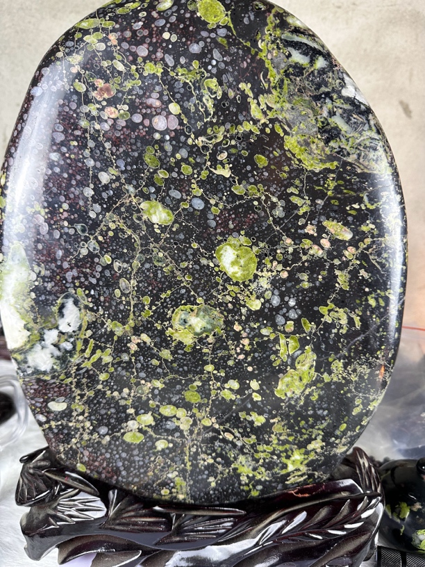 茶周边汝石梅花玉摆件